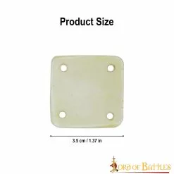 Tabletas De Hueso Para Tejer Vikingas Accesorio Funcional De Hueso Auténtico -Armadura Ventas 3 219