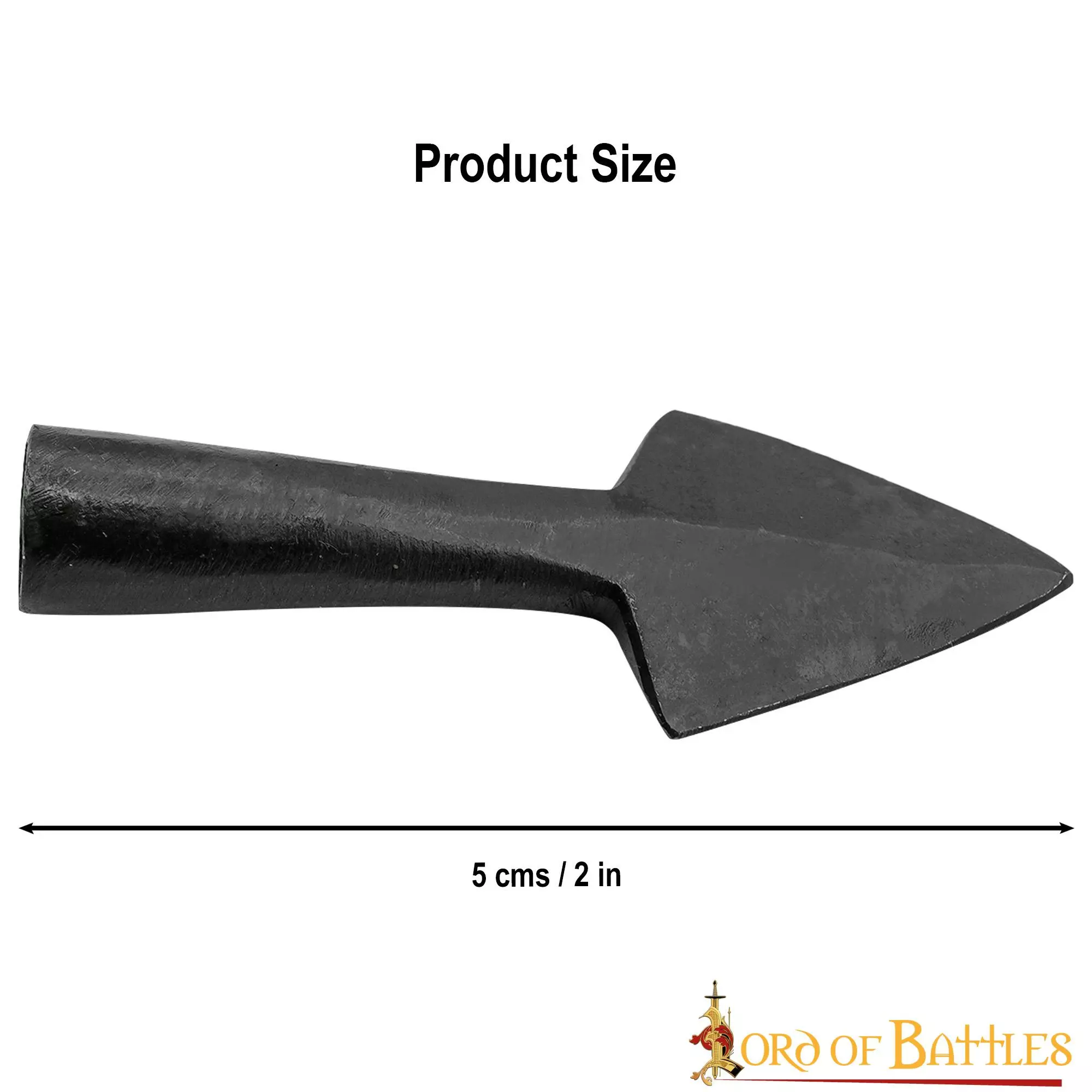 Juego De Tres Puntas De Flecha Medievales Forjadas A Mano Con Punta Triangular 5 Juego De Tres Puntas De Flecha Medievales Forjadas A Mano Con Punta Triangular - Imagen 3