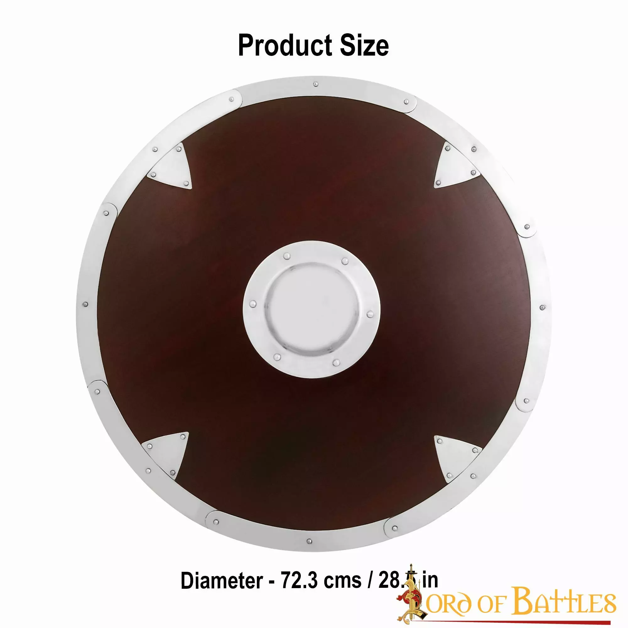 Escudo De Combate Vikingo De Madera Funcional Para Recreaciones Históricas 5 Escudo De Combate Vikingo De Madera Funcional Para Recreaciones Históricas - Imagen 3