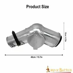 Armadura De Armas Medieval Tardía Vambraces Completamente Funcionales Calibre 16 10 Armadura De Armas Medieval Tardía Vambraces Completamente Funcionales Calibre 16 -Armadura Ventas 3 278