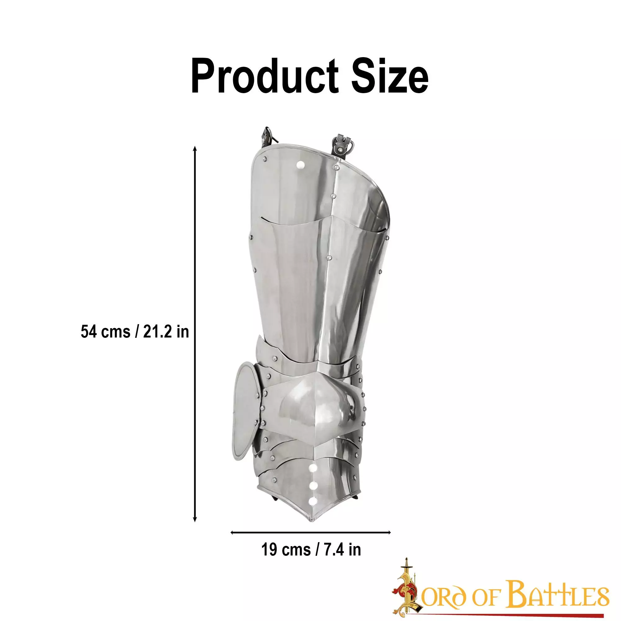 Armadura De Piernas De Caballero Gótico Del Siglo XV Calibre 16 7 Armadura De Piernas De Caballero Gótico Del Siglo XV Calibre 16 - Imagen 5