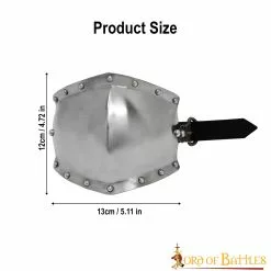 Siglo XIII-XIV Couter Medieval De Acero Calibre 16 -Armadura Ventas 3 280