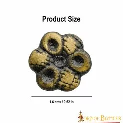 Cinturones O Adornos De Ropa De Latón Puro Envejecido En Forma De Flor -Armadura Ventas 3 299