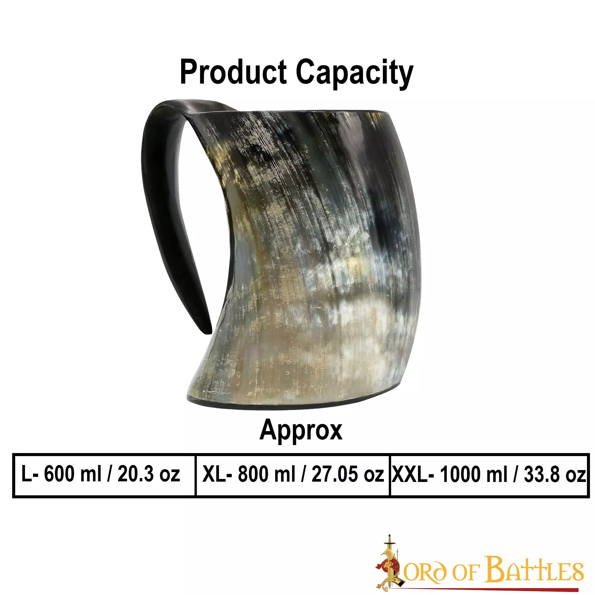 Taza De Cerveza Medieval Vikinga Hecha A Mano Con Auténtico Cuerno De Buey 5 Taza De Cerveza Medieval Vikinga Hecha A Mano Con Auténtico Cuerno De Buey - Imagen 3