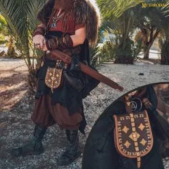 Mythrojan BIRKA VIKING BOLSA DE CUERO TARSOLY Basado En El Original Histórico De Rösta & Birka Ideal Para Vikingos Reenactments, LARP Y Movie Prop 10 Mythrojan BIRKA VIKING BOLSA DE CUERO TARSOLY Basado En El Original Histórico De Rösta & Birka Ideal Para Vikingos Reenactments, LARP Y Movie Prop -Armadura Ventas 3 301054BR S4