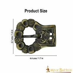 Hebilla De Cinturón Gótica De Latón Envejecido Juego Funcional De 5 10 Hebilla De Cinturón Gótica De Latón Envejecido Juego Funcional De 5 -Armadura Ventas 3 305