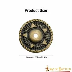 Juego De 5 Adornos De Pentáculo De Latón Antiguo Accesorio Ideal Para Cuero Y Ropa 10 Juego De 5 Adornos De Pentáculo De Latón Antiguo Accesorio Ideal Para Cuero Y Ropa -Armadura Ventas 3 314