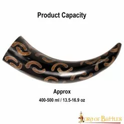 El Cuerno Para Beber Charred Crescents Hecho A Mano Con Auténtico Cuerno De Buey 10 El Cuerno Para Beber Charred Crescents Hecho A Mano Con Auténtico Cuerno De Buey -Armadura Ventas 3 33 2