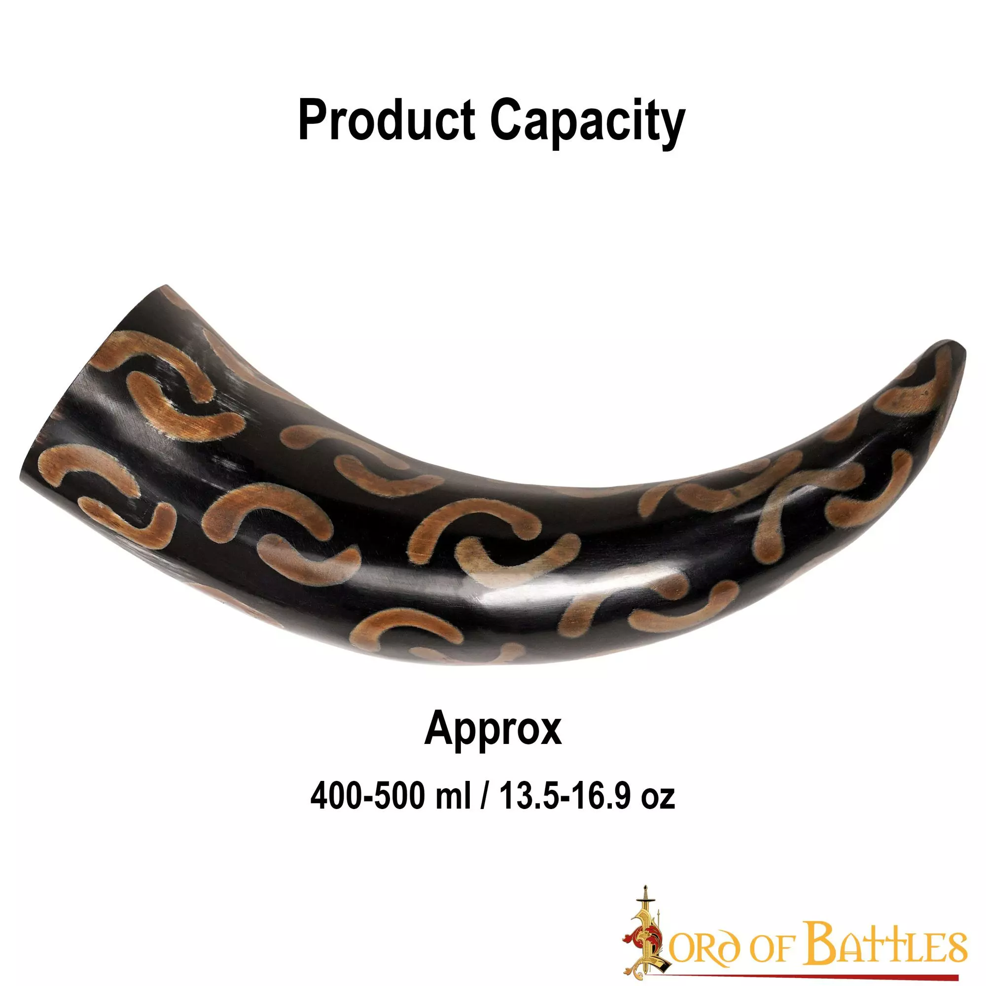 El Cuerno Para Beber Charred Crescents Hecho A Mano Con Auténtico Cuerno De Buey 5 El Cuerno Para Beber Charred Crescents Hecho A Mano Con Auténtico Cuerno De Buey - Imagen 3