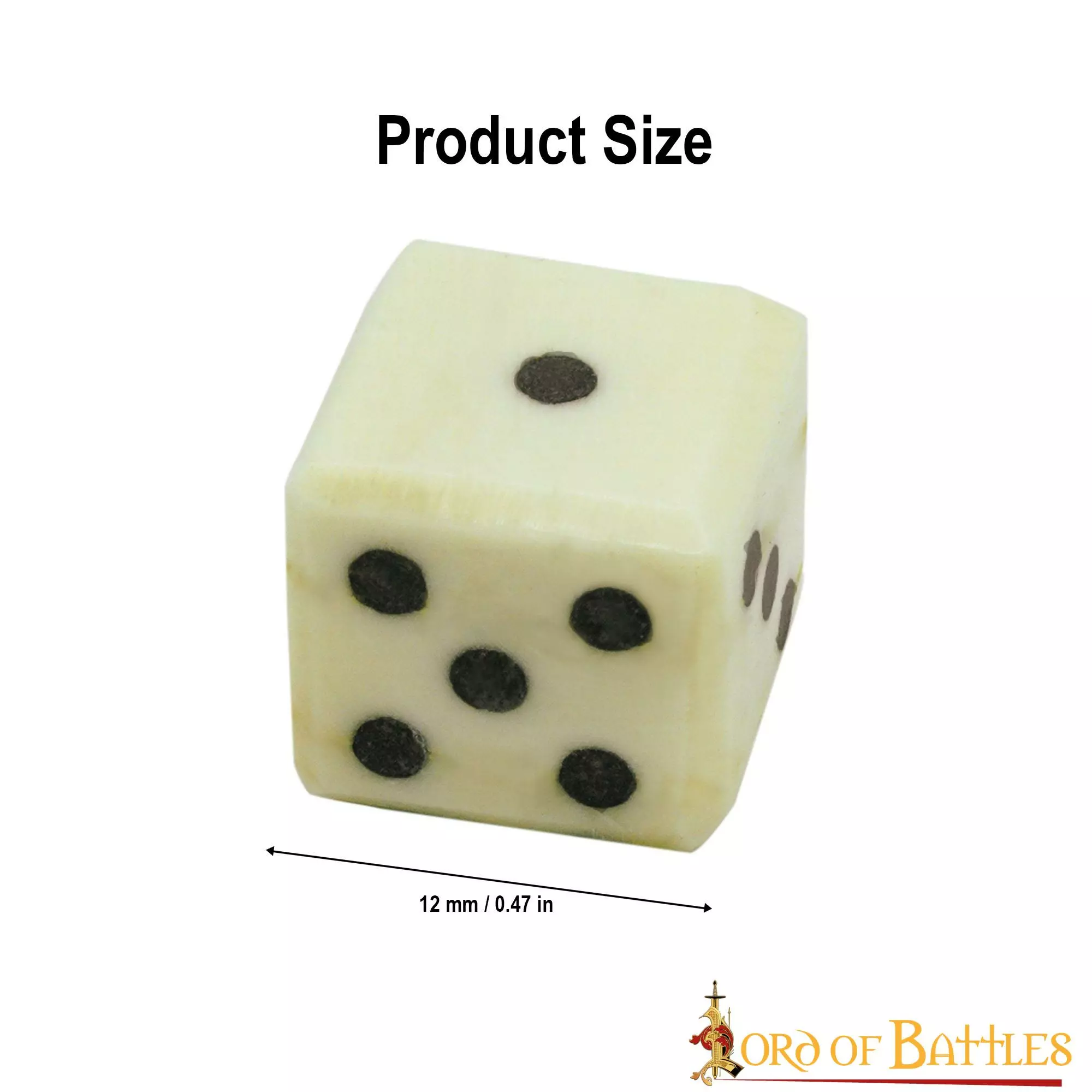 Dados Medievales Vikingos De Hueso Juego De 6 Dados Hechos A Mano De Hueso Auténtico Accesorio De Juego 5 Dados Medievales Vikingos De Hueso Juego De 6 Dados Hechos A Mano De Hueso Auténtico Accesorio De Juego - Imagen 3