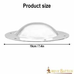 Umbo Medieval De Acero Hecho A Mano Para Escudos Vikingos Y Celtas -Armadura Ventas 3 347