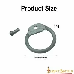 Anillos Redondos De Aluminio Sueltos Con Remaches De Cúpula DIY Chainmail Armor -Armadura Ventas 3 364