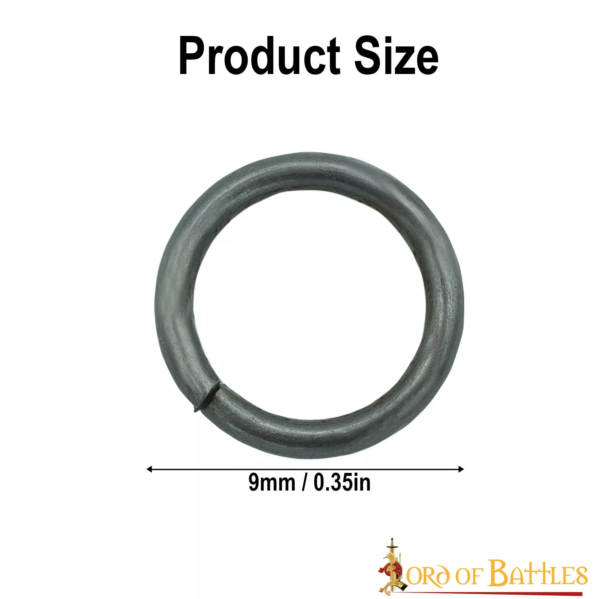 Anillos Redondos De Alambre De Alta Resistencia A La Tracción Para Armaduras De Cota De Malla 5 Anillos Redondos De Alambre De Alta Resistencia A La Tracción Para Armaduras De Cota De Malla - Imagen 3