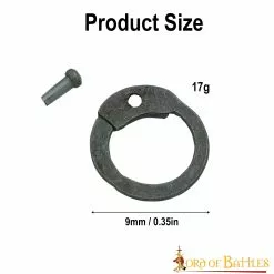 Anillos Sueltos De Acero Plano Con Remaches De Cúpula DIY Chainmail Armor -Armadura Ventas 3 366