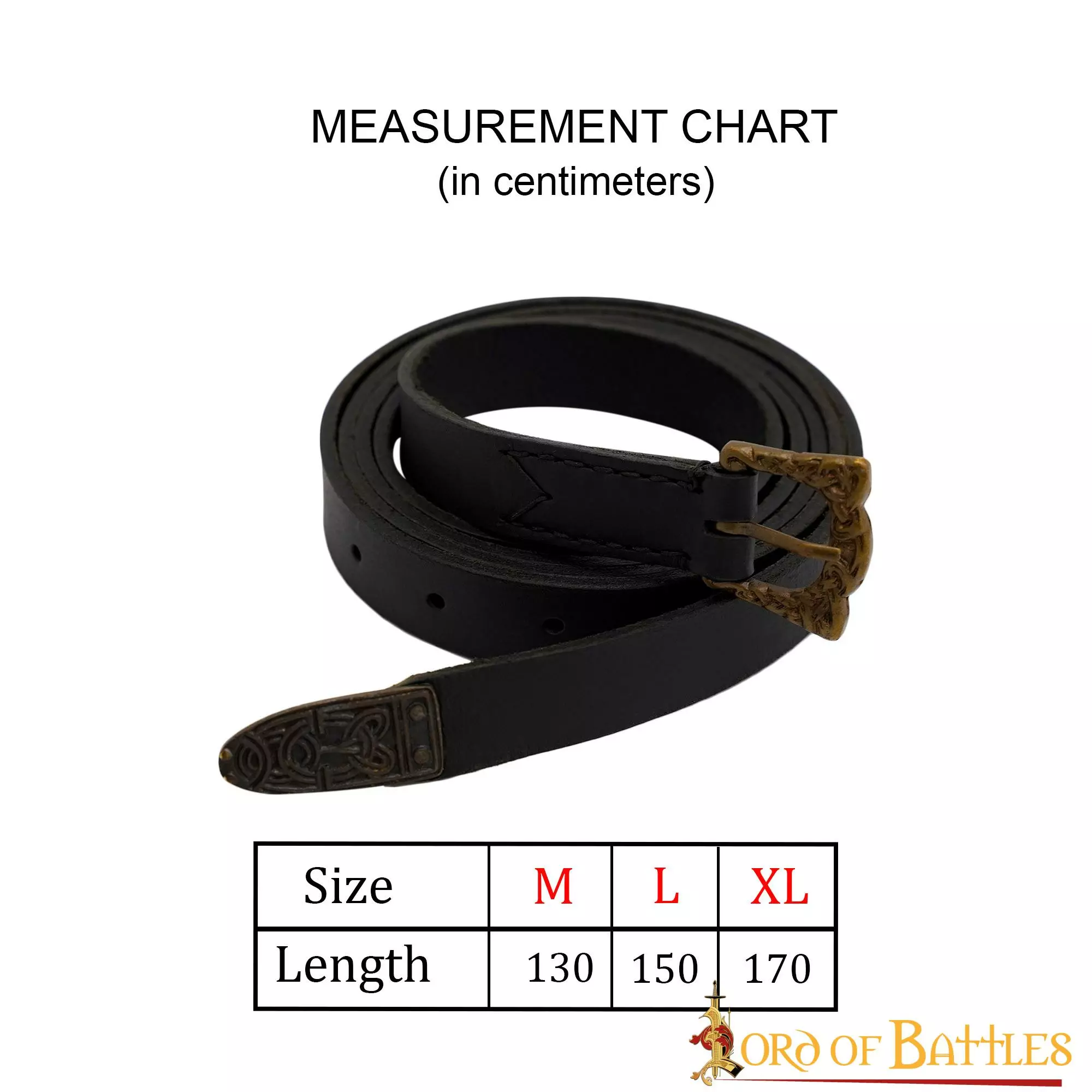 Cinturón Medieval De Cuero Auténtico Trabajo De Nudos Vikingos En Herrajes De Latón Envejecido 5 Cinturón Medieval De Cuero Auténtico Trabajo De Nudos Vikingos En Herrajes De Latón Envejecido - Imagen 3