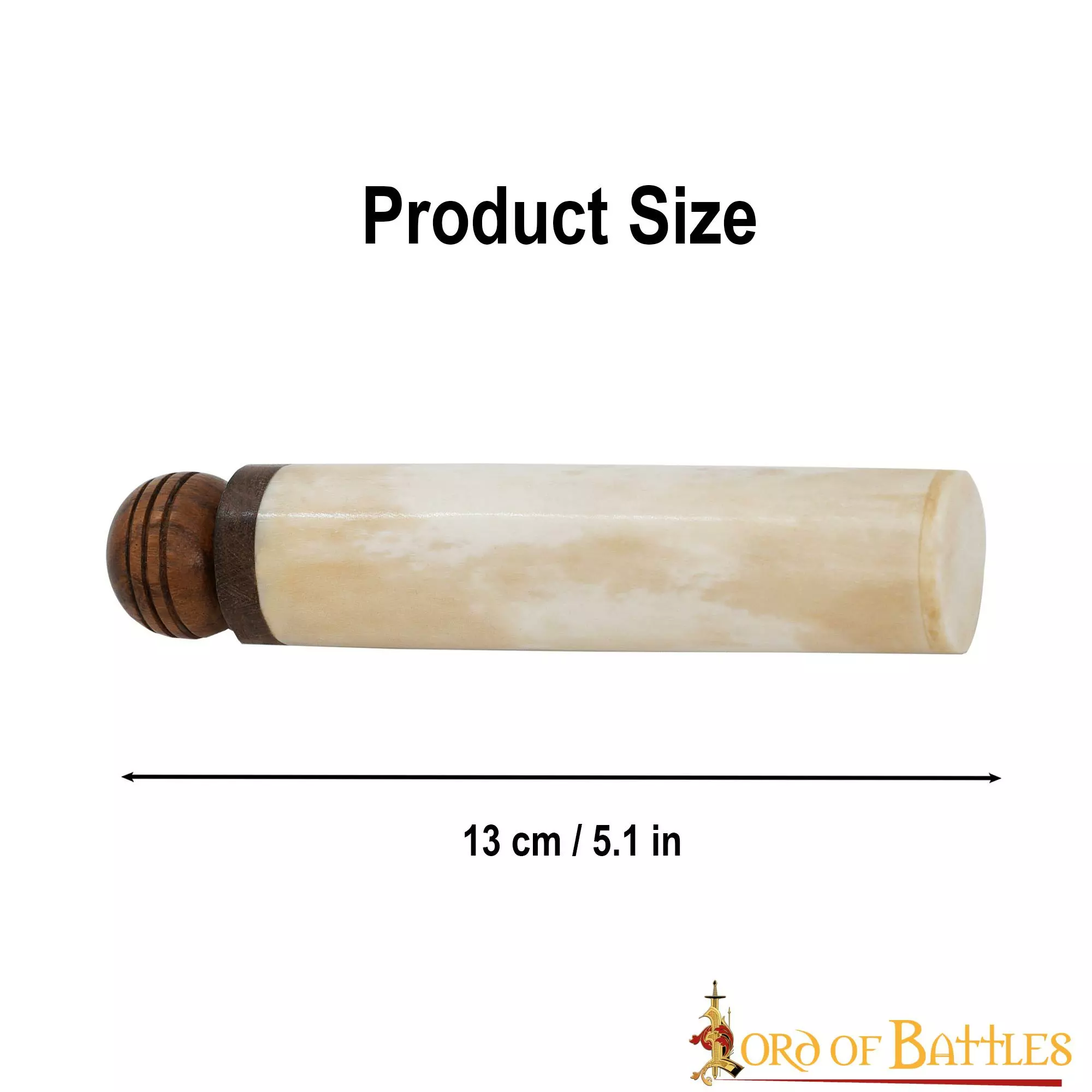 Accesorio Funcional Medieval Hecho A Mano Porta Aguja De Hueso Genuino 5 Accesorio Funcional Medieval Hecho A Mano Porta Aguja De Hueso Genuino - Imagen 3