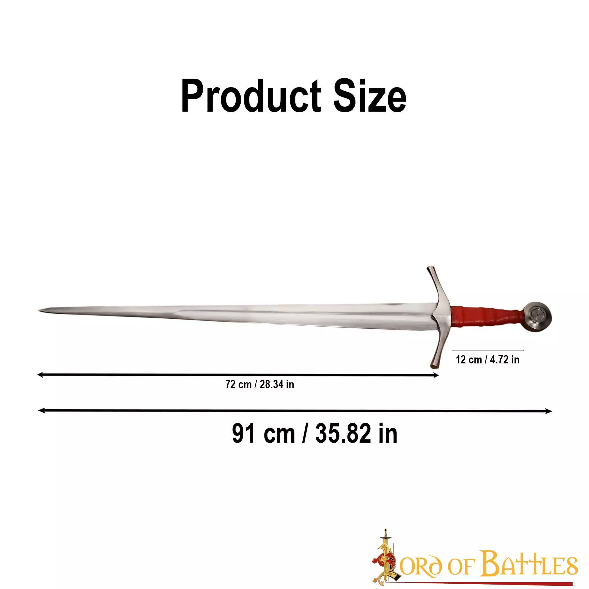 Espada Medieval Tipo XVI Tipología Oakeshott Con Vaina De Cuero 5 Espada Medieval Tipo XVI Tipología Oakeshott Con Vaina De Cuero - Imagen 3