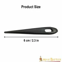 Vikingo Nalbinding Cuerno Agujas Juego De 5 Genuino Cuerno Accesorio -Armadura Ventas 3 48 1 1