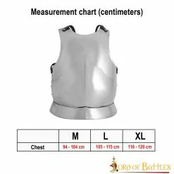 Peto Gótico Medieval Tardío Calibre 16 -Armadura Ventas 3 57 1