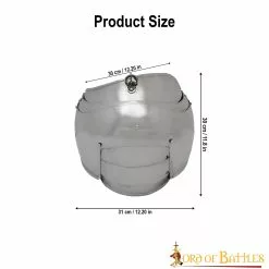 Pauldrones De Caballero Renacentista Calibre 16 -Armadura Ventas 3 64 1