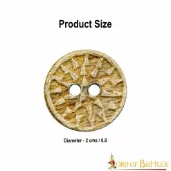 Juego De 5 Botones Medievales De Cuerno De Búfalo Auténtico Hechos A Mano 10 Juego De 5 Botones Medievales De Cuerno De Búfalo Auténtico Hechos A Mano -Armadura Ventas 3 7 4