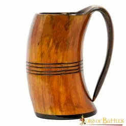 Taza De Cerveza Medieval Vikinga Hecha A Mano Con Auténtico Cuerno De Buey 13 Taza De Cerveza Medieval Vikinga Hecha A Mano Con Auténtico Cuerno De Buey -Armadura Ventas 3 78