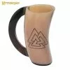 Mythrojan Valknut Diseño Vikingo Beber Pequeño Cuerno Tankard - 5-6″. 1 Mythrojan Valknut Diseño Vikingo Beber Pequeño Cuerno Tankard - 5-6″. -Armadura Ventas 300955