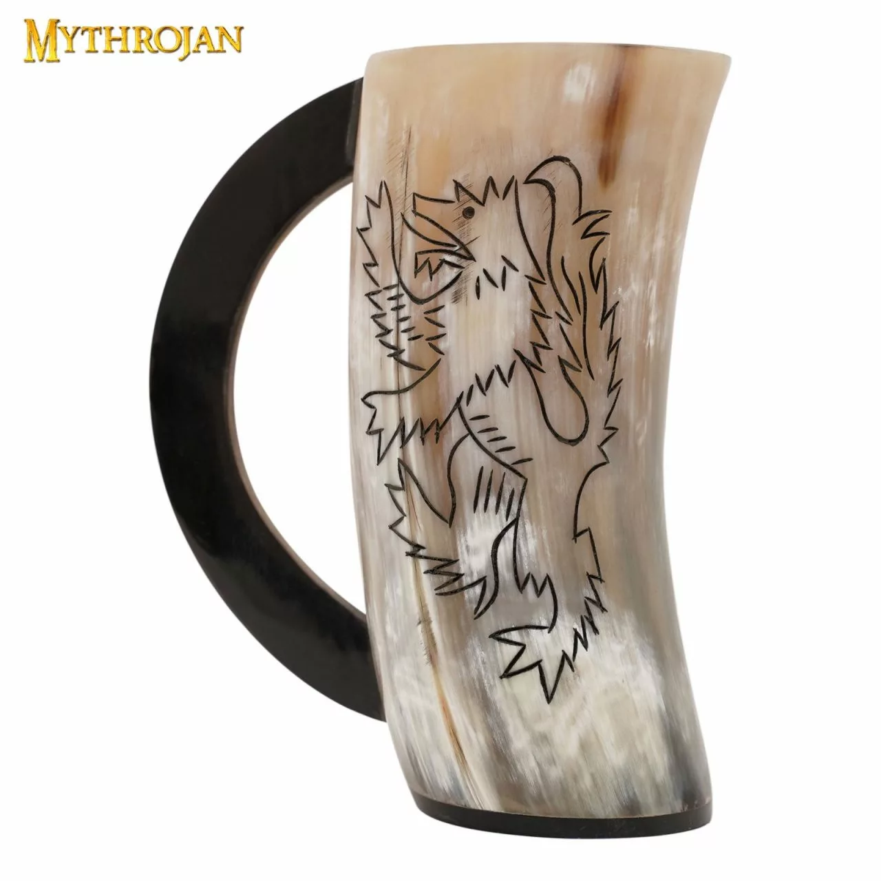 Mythrojan Rampat León Diseño Vikingo Beber Tankard Con Hebilla Medieval Vino Cerveza Aguamiel Taza 5-6 - Acabado Pulido 3 Mythrojan Rampat León Diseño Vikingo Beber Tankard Con Hebilla Medieval Vino Cerveza Aguamiel Taza 5-6 - Acabado Pulido
