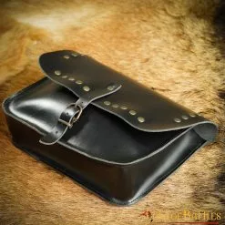 BOLSO CUADRADO DE PIEL -Armadura Ventas 3085BK 6