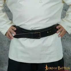 CINTURÓN MEDIEVAL ANCHO DE CUERO -Armadura Ventas 3090BK 5