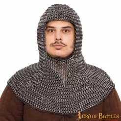 Anillas Medievales Redondas Con Cofia De Aluminio Y Caucho