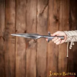 Punta De Lanza Alada Forjada A Mano En Resistente Acero Al Carbono 13 Punta De Lanza Alada Forjada A Mano En Resistente Acero Al Carbono -Armadura Ventas 4 10