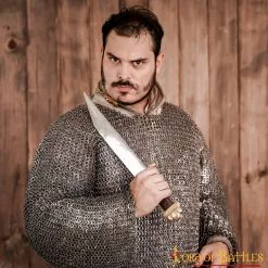 Daga Vikinga Seax Con Vaina De Cuero 13 Daga Vikinga Seax Con Vaina De Cuero -Armadura Ventas 4 146