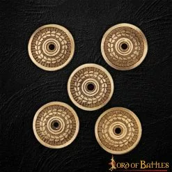 Coronas De Latón Macizo Puro Juego De 5 Adornos Accesorio Para Cuero Y Ropa 12 Coronas De Latón Macizo Puro Juego De 5 Adornos Accesorio Para Cuero Y Ropa -Armadura Ventas 4 16 1