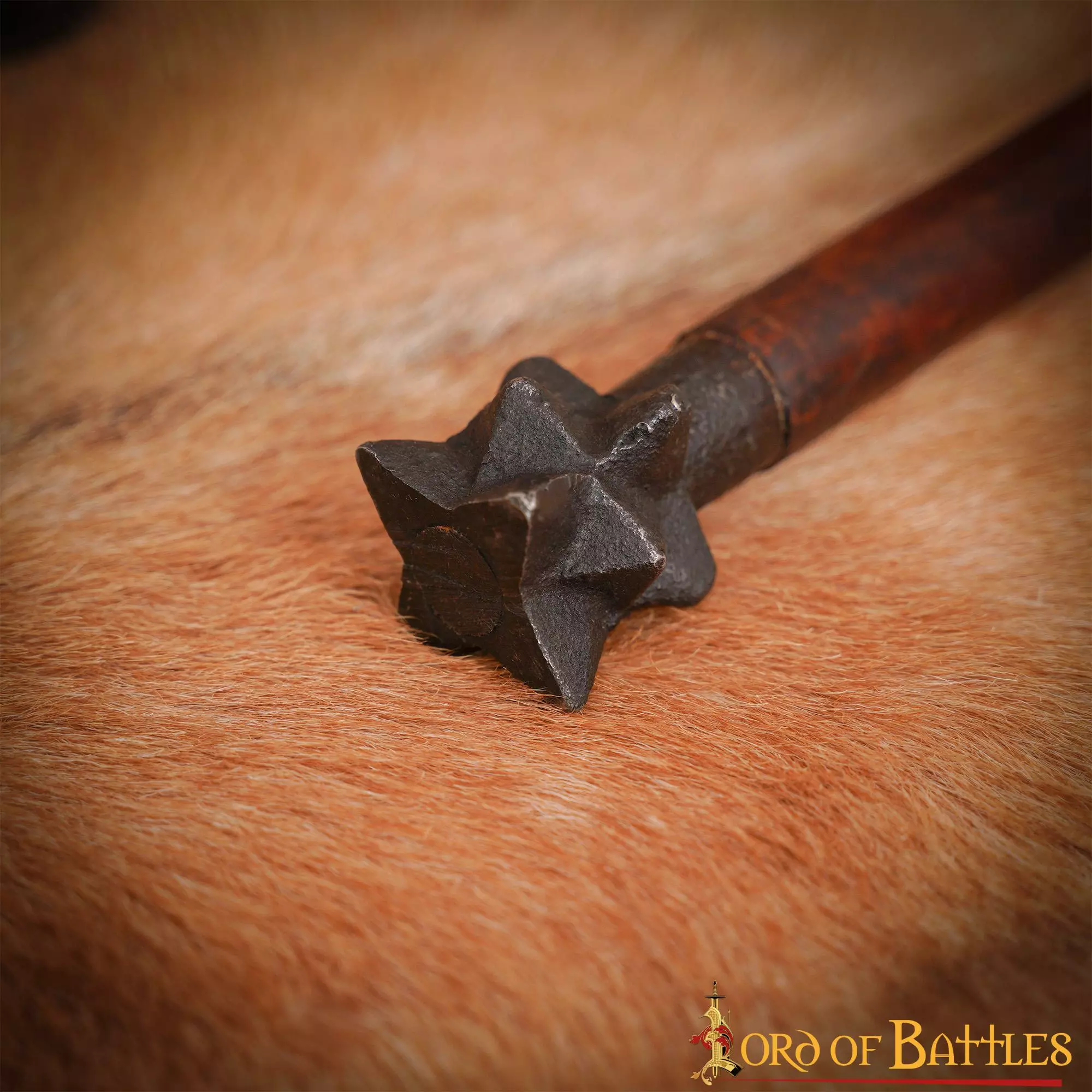 Maza Medieval Con Pinchos Para Recreaciones Y LARP 8 Maza Medieval Con Pinchos Para Recreaciones Y LARP - Imagen 6