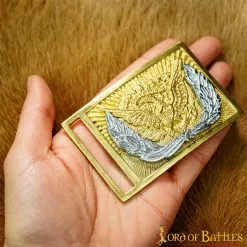 Hebilla De Cinturón De Latón Puro De Oficial De La Unión De La Guerra Civil Americana -Armadura Ventas 4 182 1
