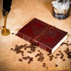 Águila Celta Diario Hecho A Mano En Piel Auténtica Diario Notas -Armadura Ventas 4 196