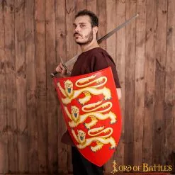 Rey Ricardo Corazón De León Escudo De Armas Real De Acero Decorativo -Armadura Ventas 4 260