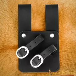 Rana Medieval De Cuero Auténtico Para Espada Y Hacha -Armadura Ventas 4 308