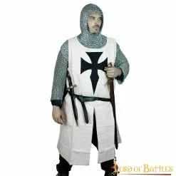 Tabardo Medieval Caballero Teutónico Lienzo Algodón -Armadura Ventas 4 9
