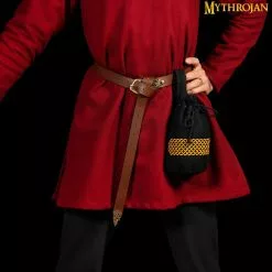 Mythrojan Bolsa De Lana Bordada Con Cordón Para Cinturón: Medieval Vikingo Celta Bolsa Accesorios De Disfraces Monedero, 8 "× 6.5" 9 Mythrojan Bolsa De Lana Bordada Con Cordón Para Cinturón: Medieval Vikingo Celta Bolsa Accesorios De Disfraces Monedero, 8 "× 6.5" -Armadura Ventas 4 DSC08934 1