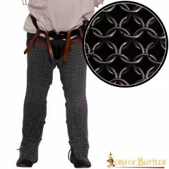 Anillo Redondo Mallas De Cota De Malla Chausses Mangueras, Conificado, DI 9 Mm, Acero Para Muelles