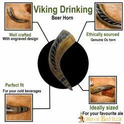 Cuerno De Buey Para Beber Vikingo Con Diseños Grabados Cuerno De Buey Auténtico Hecho A Mano 11 Cuerno De Buey Para Beber Vikingo Con Diseños Grabados Cuerno De Buey Auténtico Hecho A Mano -Armadura Ventas 4243 pattern 1