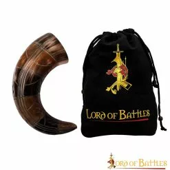 Cuerno Medieval Vikingo Para Beber Con Diseños Grabados Cuerno De Buey Auténtico Hecho A Mano