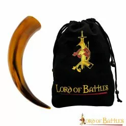 Cuerno Para Beber Con Textura Brillante Elaborado Artesanalmente Con Auténtico Cuerno De Buey