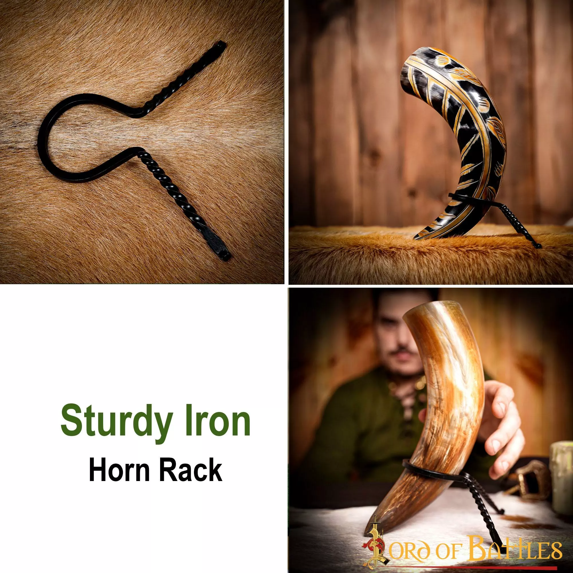 Bebedero De Hierro Forjado A Mano Accesorio Medieval Rústico 7 Bebedero De Hierro Forjado A Mano Accesorio Medieval Rústico - Imagen 5