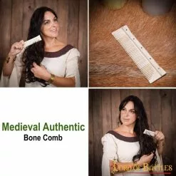Peine Medieval De Hueso Auténtico Accesorio Artesanal De Hueso Auténtico 12 Peine Medieval De Hueso Auténtico Accesorio Artesanal De Hueso Auténtico -Armadura Ventas 4392 2