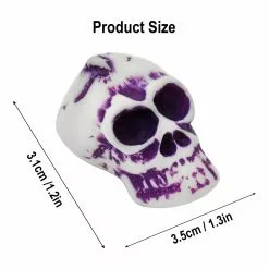 Juego De Seis Mini Calaveras Decorativas -Armadura Ventas 4407 6pcs 3