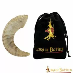 Cuerno Para Beber Vikingo Con Textura Natural Hecho A Mano Cuerno De Oveja Auténtico