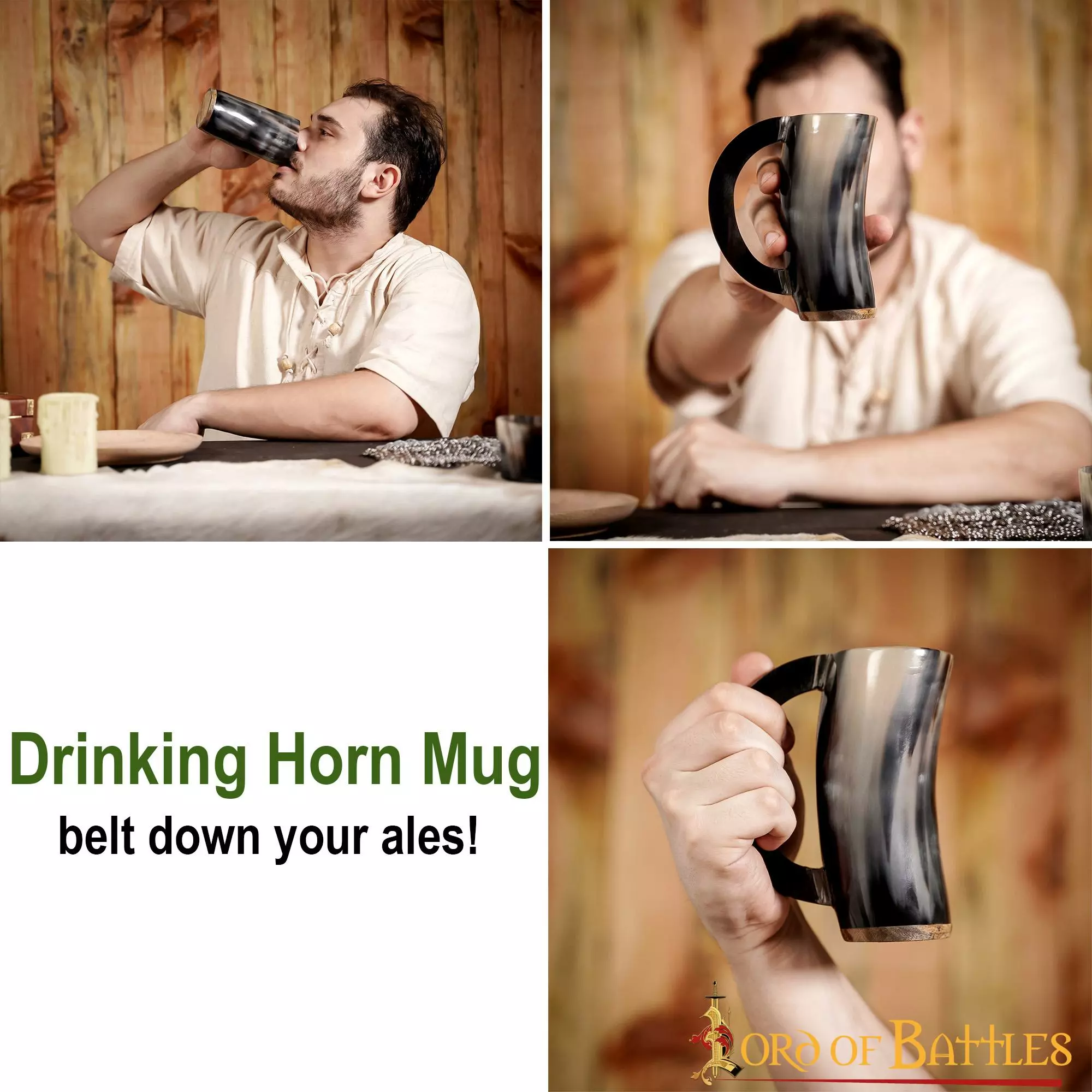 Taza De Cerveza Medieval Vikinga Hecha A Mano Con Auténtico Cuerno De Buey 7 Taza De Cerveza Medieval Vikinga Hecha A Mano Con Auténtico Cuerno De Buey - Imagen 5